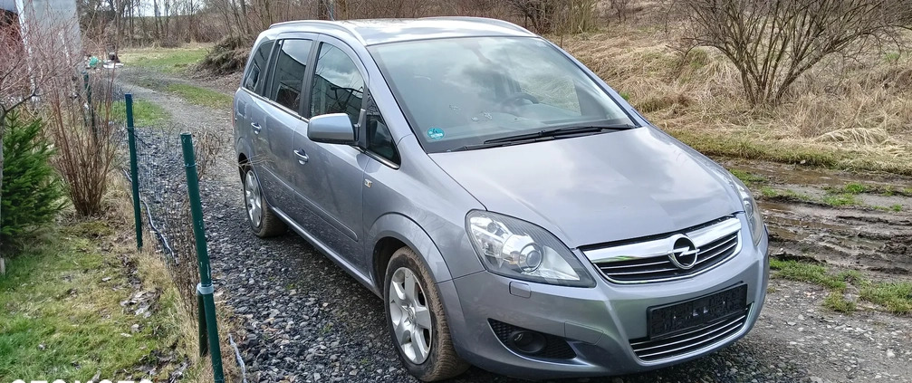 Opel Zafira cena 21500 przebieg: 141851, rok produkcji 2010 z Nowy Dwór Mazowiecki małe 46